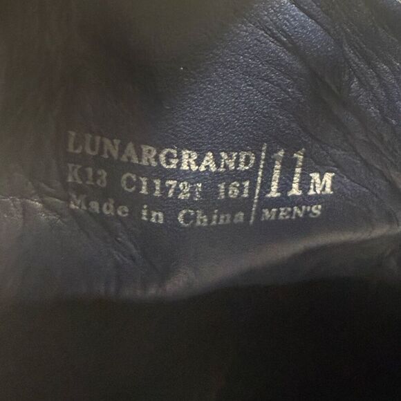 Cole Haan Lunargrand Chukka Boots Black Suede Booties - Men’s US 11 - Picture 11 of 12